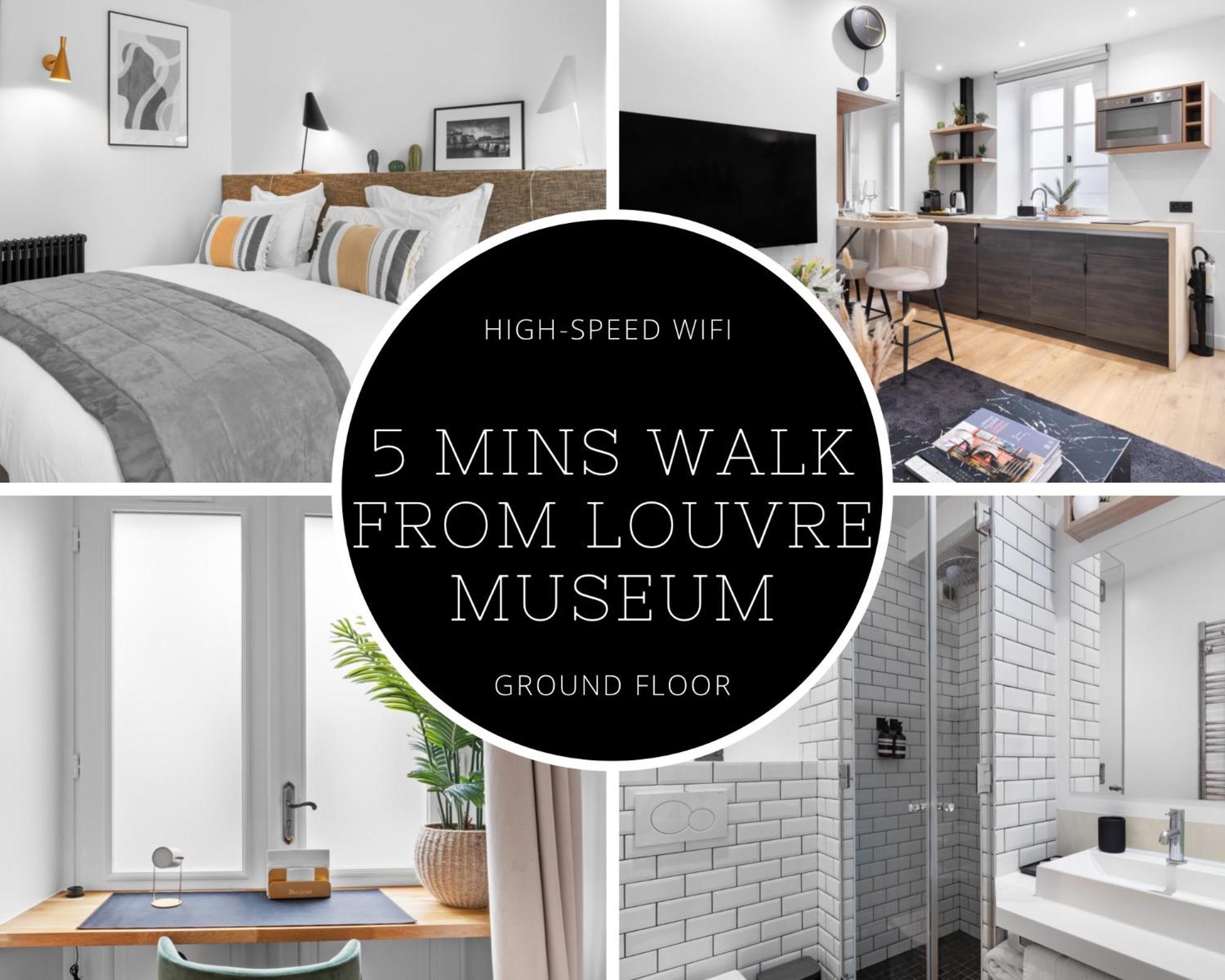 Appartement 30M2 Cosy A 5 Min A Pied Du Musee Du Louvre Paris Exterior photo